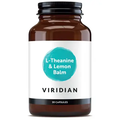 Viridian L-Theanine and Lemon Balm - 30 Caps