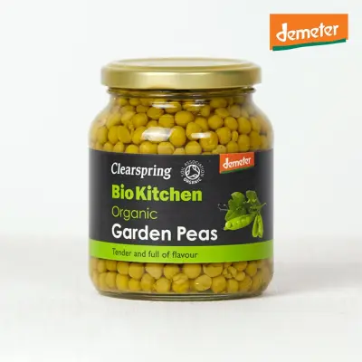 Clearspring Demeter Organic Garden Peas - 350g